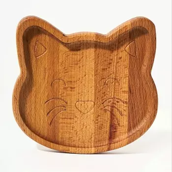 PLATES AND MORE Тарелка детская деревянная