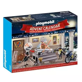 PLAYMOBIL Адвент-календарь Кража в полицейском музее 1.0