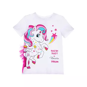 PLAYTODAY Футболка для девочки UNICORN 0.001