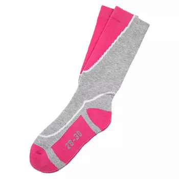 PLAYTODAY Термоноски линейки Cotton для девочки серо-розовые