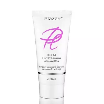 PLAZAN Крем "Ночной" Питательный с Витамином Е 35+ 50.0