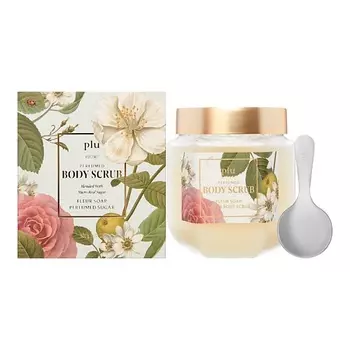 PLU Парфюмированный скраб для тела с морской солью с ароматом жасминового мыла 500