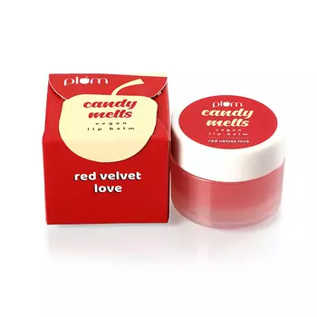 PLUM Бальзам для губ Красный бархат