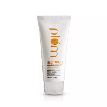 PLUM Дневной крем для лица матирующий экстрактами Ромашки и белого чая и SPF 50