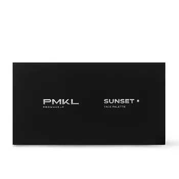 PMKL Нежно-розовые румяна и светлый бронзер SUNSET face palette