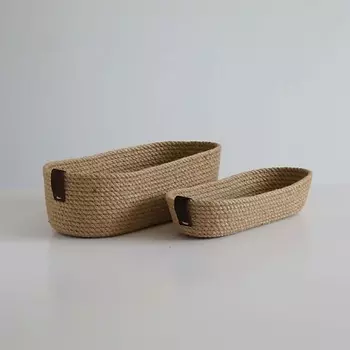 ПОЛЕ Набор овальных корзин для хранения