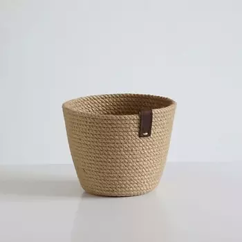 ПОЛЕ Плетеная корзина для растений малая