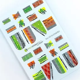 ПОЛИСФЕРА Слайдер дизайн для ногтей флуоресцентный Super Neon 065