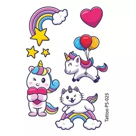 ПОЛИСФЕРА Временная переводная татуировка Tattoo PS-025