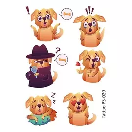 ПОЛИСФЕРА Временная переводная татуировка Tattoo PS-029