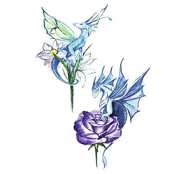 ПОЛИСФЕРА Временная переводная татуировка Tattoo PS&KG-056