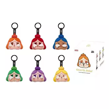 POP MART Фигурка CRYBABY CHEER UP BABY Rainbow Plush Pendant Mystery Boxes6 Pcs