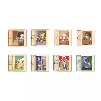 POP MART Фигурка Disney Classic Fairy Tale Collection Full Box 8 Pcs