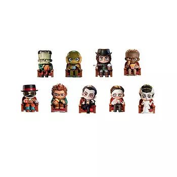 POP MART Фигурка Global Monster Alliance Collection Single Blind Box/whole Box 9 Pcs Full Box 9 Pcs