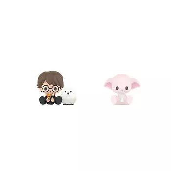 POP MART Фигурка Harry Potter Magic World Animal City -Harry Potter and Hedwig + Dobby