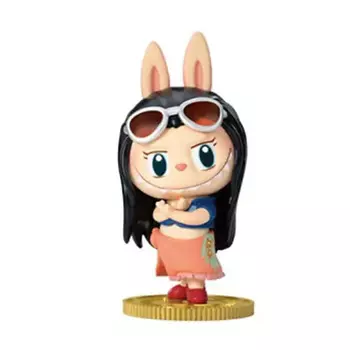 POP MART Фигурка Labubu The Monsters X One Piece Series NICO ROBIN, 9см