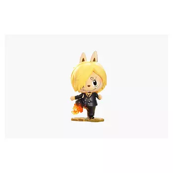 POP MART Фигурка Labubu The Monsters X One Piece Series SANJI, 9см