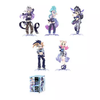 POP MART Фигурка League Of Legends K/DA Figure Collection Full Box 5 Pcs