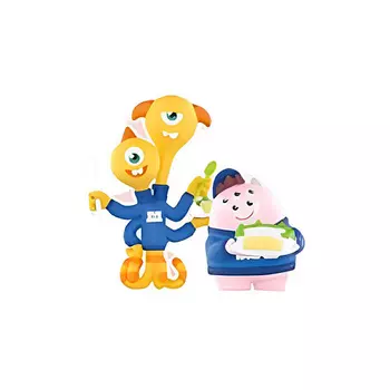 POP MART Фигурка Mystery Boxes Confirmed model-Terry Tairui and Shi Obao