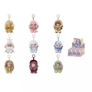 POP MART Фигурка Skullpanda Light Weaving Garden Collection Plush Doll Pendant Single Blind - Mu Mu