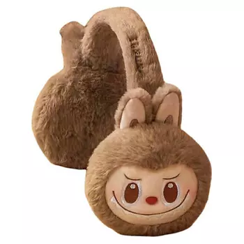 POP MART Фигурка Warm Collection LABUBU Plush Earmuff Thermal Trend Based Products Furry Earmuffs