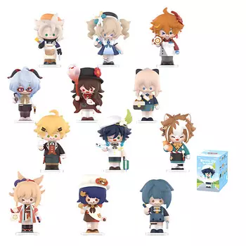 POP MART Фигурка x GenShin Q Collection Transformation Comic Theme -Barbie-Singer