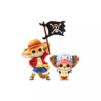 POP MART Фигурка x KENNETH X YOYO X Monkey D. Luffy 10.2cm/22.3cm KENNETH - YOYO-ONE PIECE