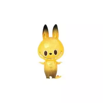 POP MART Игрушка Bubble Mate IP ZIMOMO Collection Transparent Yellow