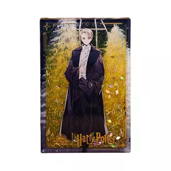 POP MART Игрушка Harry Potter Ball Collection, Flowing Sand Acrylic Draco Malfoy