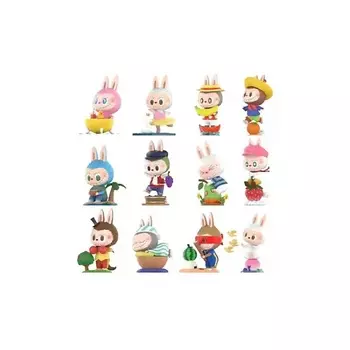 POP MART Игрушка LABUBU Fruit Elf Collection, рандомный товар, 2 шт, 9см