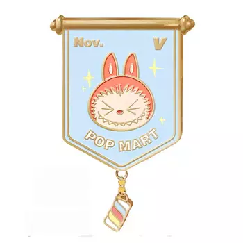 POP MART Игрушка LABUBU Limited Badge, 10см
