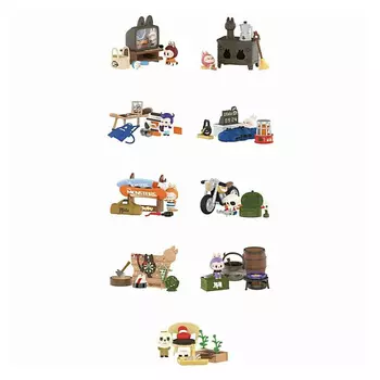 POP MART Игрушка LABUBU THE MONSTERS Elf's Home, рандомный товар, 1шт, 7см