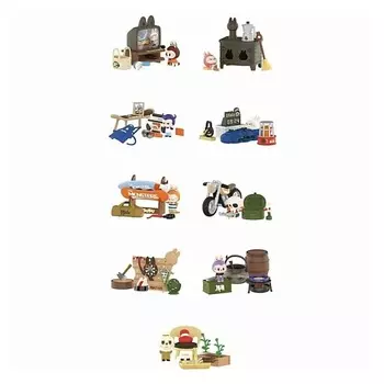 POP MART Игрушка LABUBU THE MONSTERS Elf's Home, рандомный товар, 2 шт, 7см