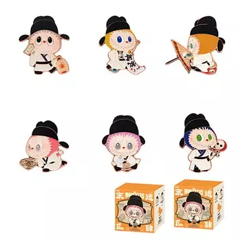 POP MART Игрушка Labubu The Monsters Let's Have Fun Together Series, рандомный товар, 2шт, 4см