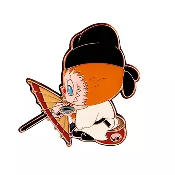 POP MART Игрушка Labubu The Monsters Let's Have Fun Together Series Painted Umbrella, 4см