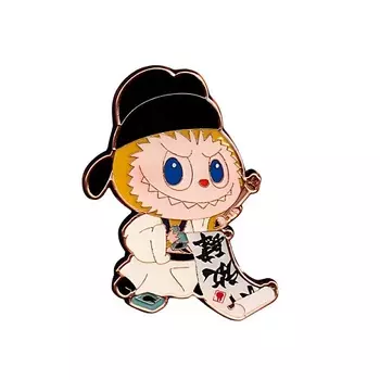 POP MART Игрушка Labubu The Monsters Let's Have Fun Together Series Calligraphy Practice, 4см