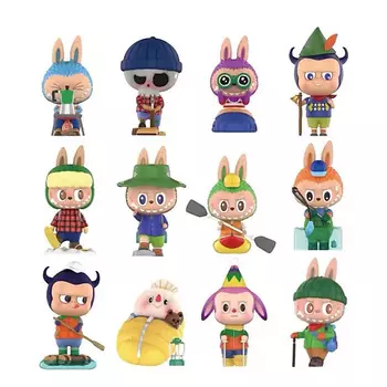 POP MART Игрушка LABUBU Travel Collection, рандомный товар, 1 шт, 15 см