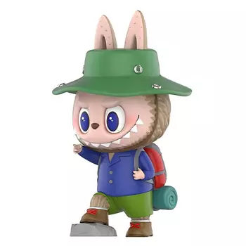 POP MART Игрушка LABUBU Travel Trendy Figures Camping, 18 см