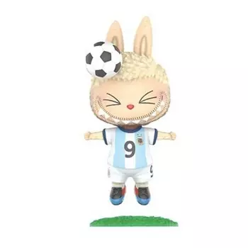 POP MART Игрушка-сюрприз LABUBU Argentina National Team Official Collection - Sergio Aguero,9 см
