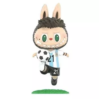 POP MART Игрушка-сюрприз LABUBU Argentina National Team Official Collection,Paul Dybala,9 см