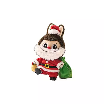 POP MART Игрушка-сюрприз LABUBU Christmas Plush Box Dolls, 15см