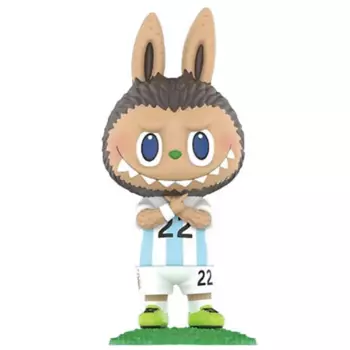 POP MART Игрушка-сюрприз Labubu Confirmed - Lautaro Martinez - Victory, 9 см