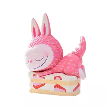 POP MART Игрушка-сюрприз LABUBU Dessert Collection Strawberry Shortcake Cake,1 шт,9 см