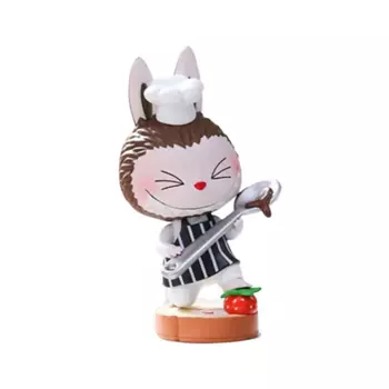 POP MART Игрушка-сюрприз LABUBU Dessert Collection French Cake Roll,1 шт,9 см
