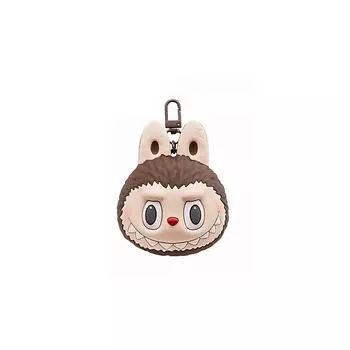 POP MART Игрушка-сюрприз LABUBU Originals Brown Silicone Earphone, 15 см