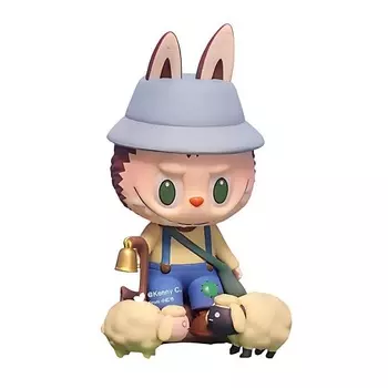 POP MART Игрушка-сюрприз LABUBU Shepherd Hang Tag Box, 9 см