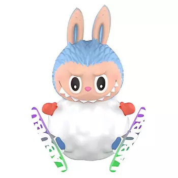 POP MART Игрушка-сюрприз LABUBU Skiing, 15 см