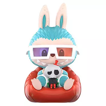 POP MART Игрушка-сюрприз LABUBU Sofa TV Five Anniversary Limited Edition, 9 см