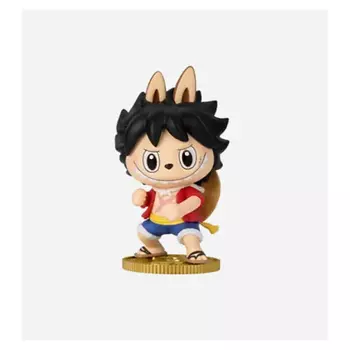 POP MART Игрушка-сюрприз Labubu The Monsters X One Piece Series, MONKEY.D.LUFF, 9 см