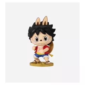 POP MART Игрушка-сюрприз Labubu The Monsters X One Piece Series MONKEY.D.LUFFY, 9 см